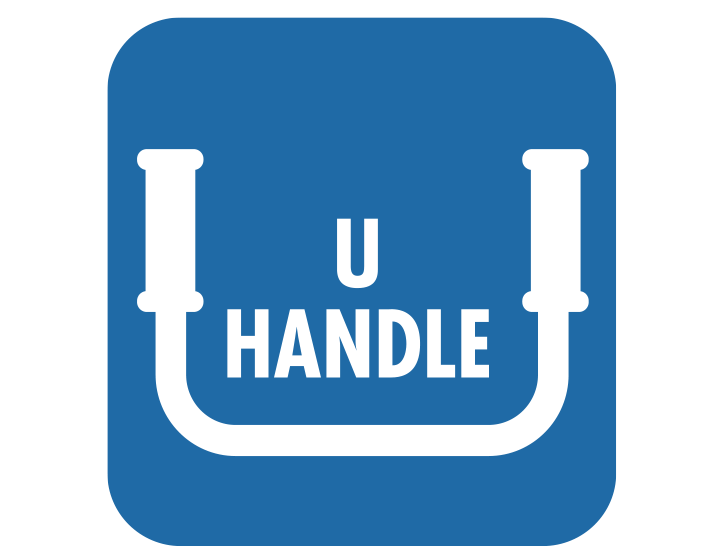 U handle. U handle.