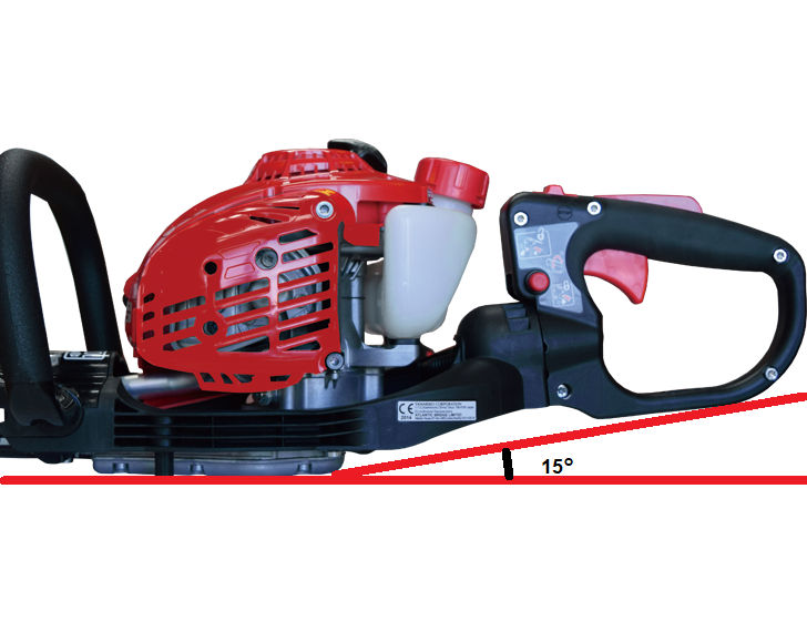 Ergonomically designed handle layout Ergonomically designed handle layout